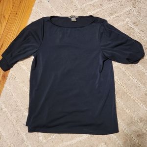H&M Dark Blue Blouse Size X Small